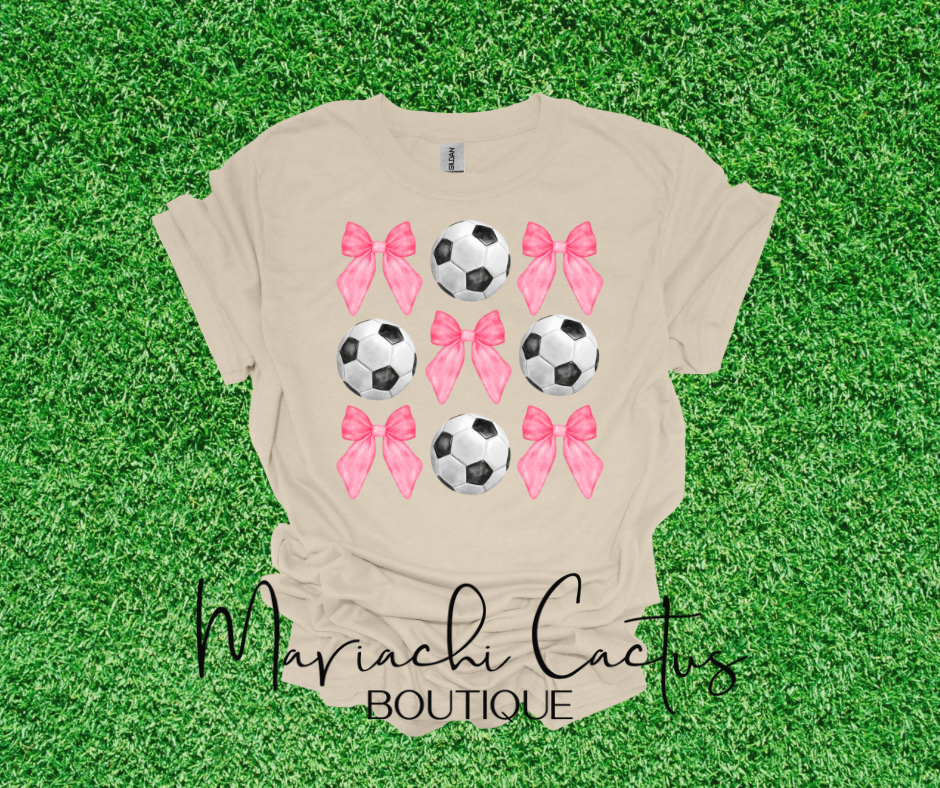 Soccer Coquette Tee