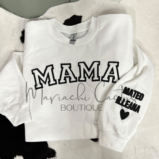 Custom MAMA Crewneck Sweater