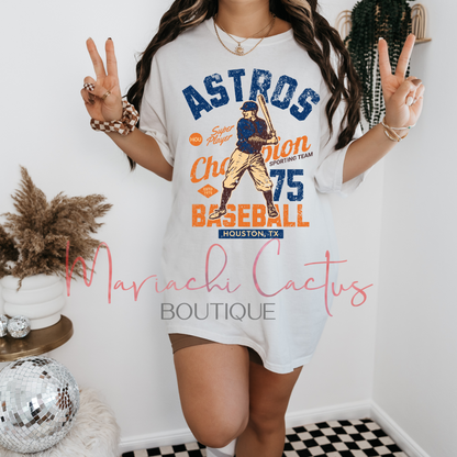 Retro Astros Tee